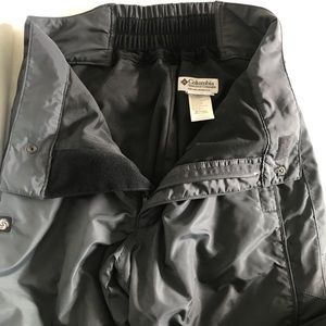 EUC Columbia Men’s Snow Pants: Dark Gray: Size M